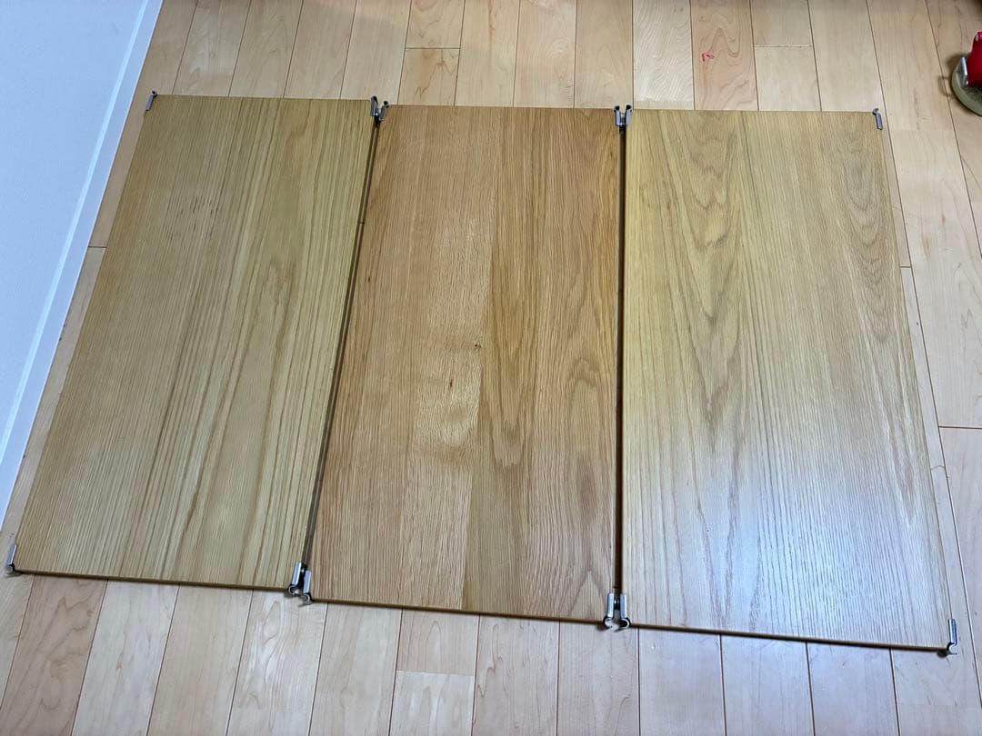 3枚 無印良品 ステンレスユニットシェルフ 追加棚 幅84cmタイプ用 A ステンレスユニットシェルフ・追加棚・コーナータイプ／ウォールナット