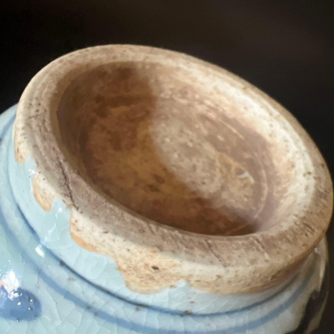 骨董 瓷器 染付双寿缶 茶壺 中国美術 | 激安通販のイーサプライ