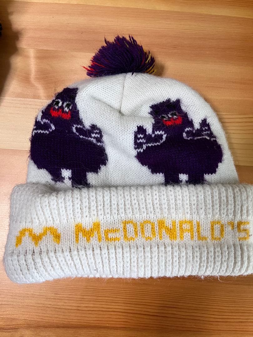 マクドナルド グリマス ニットキャップ McDonald's vintage - メルカリ