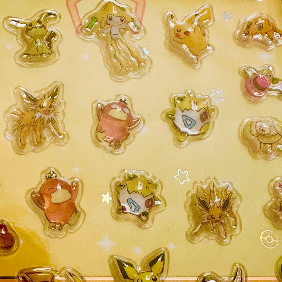 韓国限定 ポケモン ボンボンドロップ 正規品 バブルシール 8セット