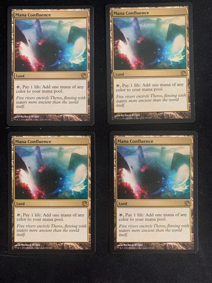 MTG マナの合流点 foil 4枚セット