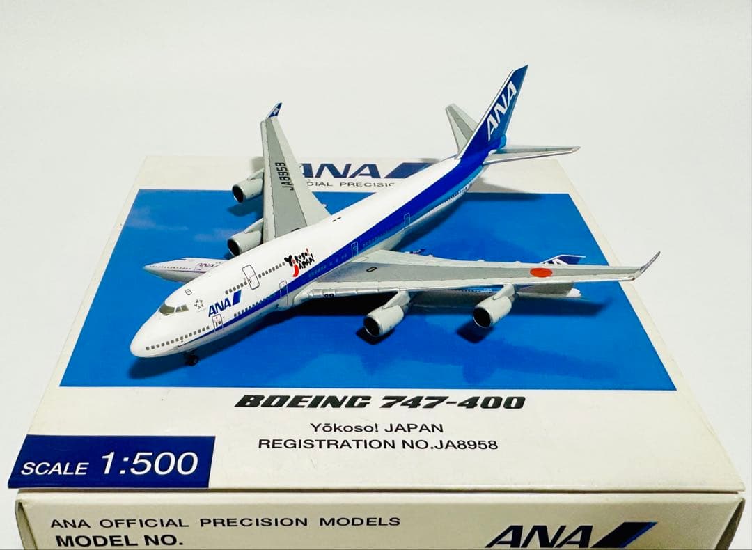 全日空商事 1/500 ANA 747-400 NH50018 - メルカリ