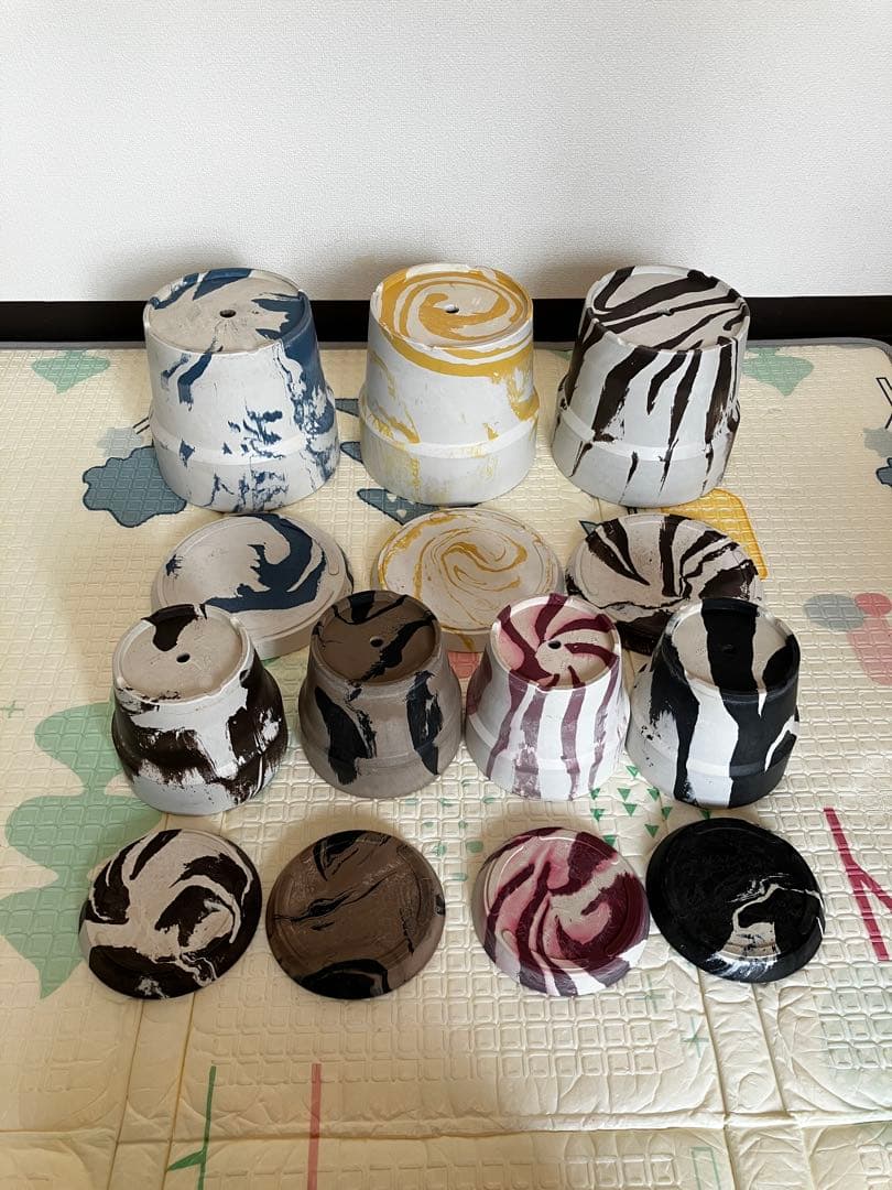 POSH LIVINGアーバン プランツポット7個セット - メルカリ
