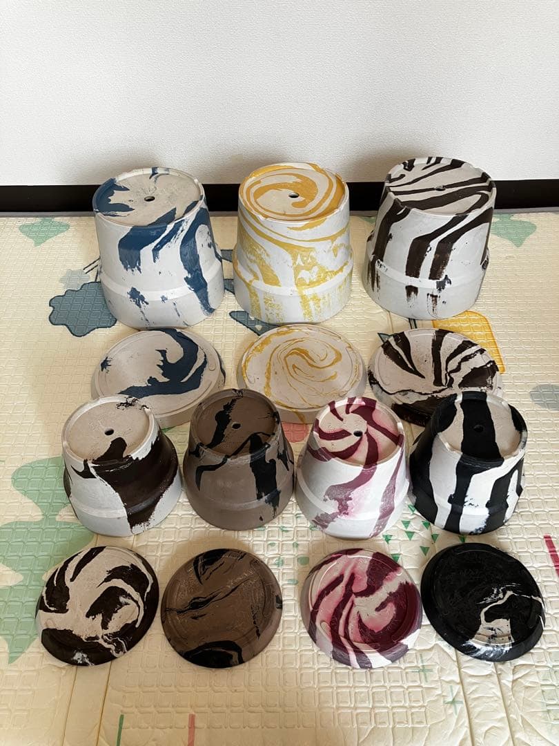 POSH LIVINGアーバン プランツポット7個セット - メルカリ