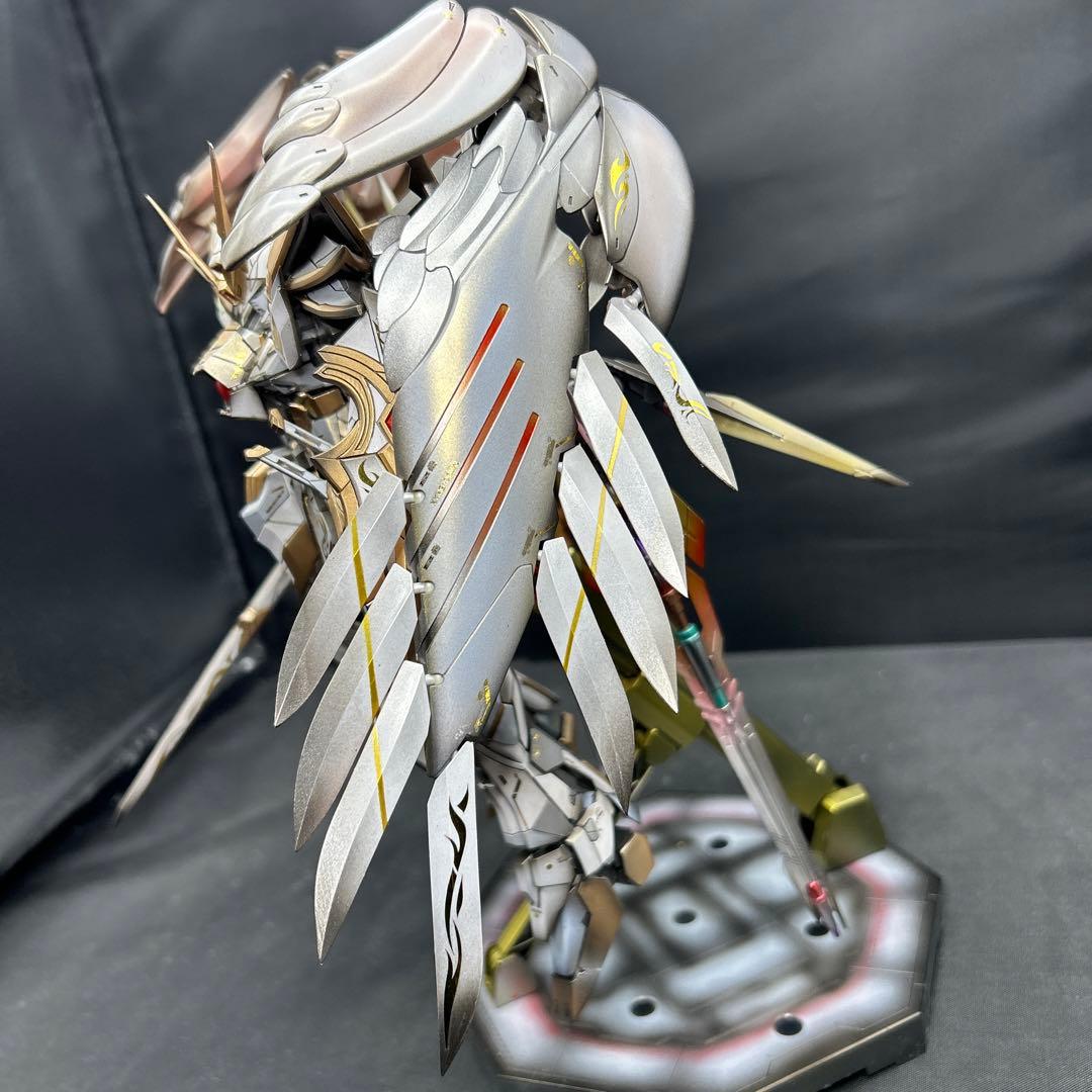 ガンプラ 塗装済み完成品 ウィングガンダムゼロ ew MG ミキシング