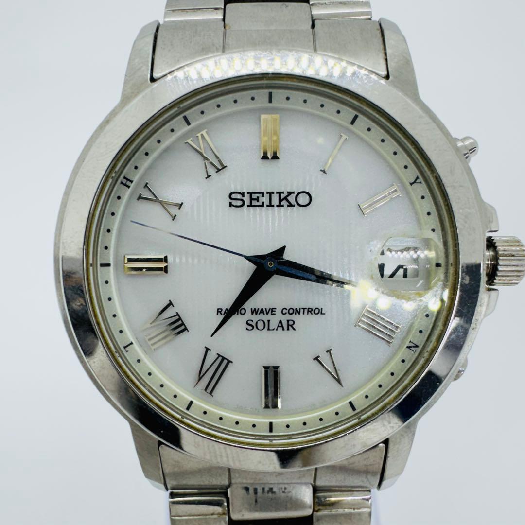 ✨SEIKO✨セイコー✨7B52-0AG0✨デイト✨ホワイト文字盤✨腕時計✨ 楽天市場】【ウォッチ】SEIKO セイコー スピリット デイト ホワイト