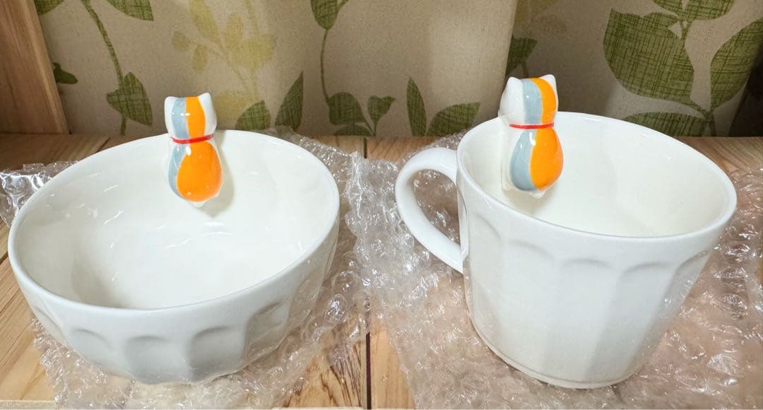 のっかりシリーズ】夏目友人帳 にゃんこ先生 お茶碗 マグカップ 箸置き