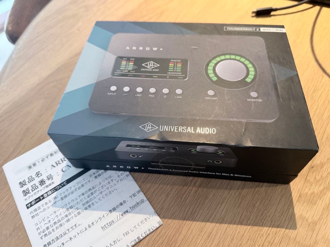 Universal Audio Arrow オーディオインターフェイス - メルカリ