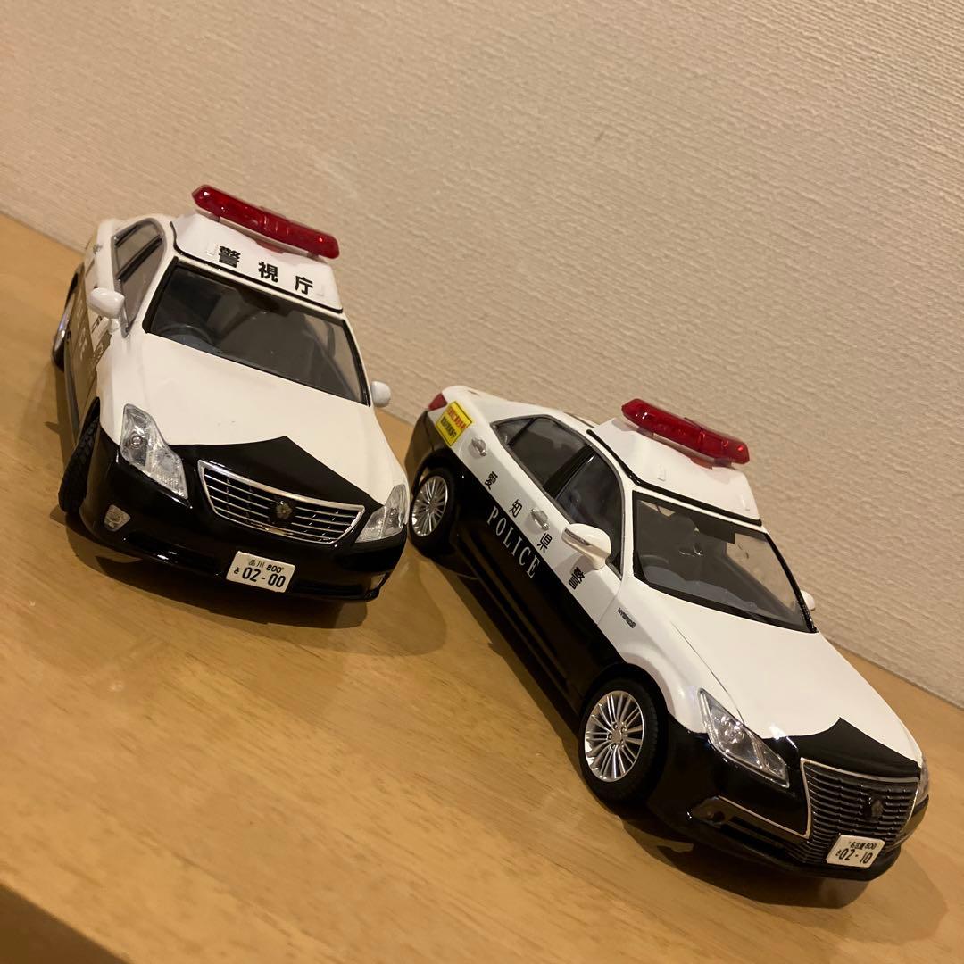 アオシマ 1/24 クラウンパトカー200系&210系 完成品 - メルカリ