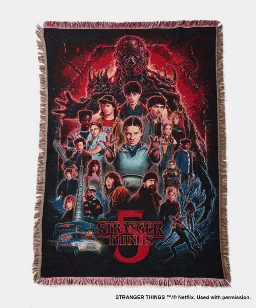 新品未開封】ストレンジャー・シングス ブランケット - メルカリ