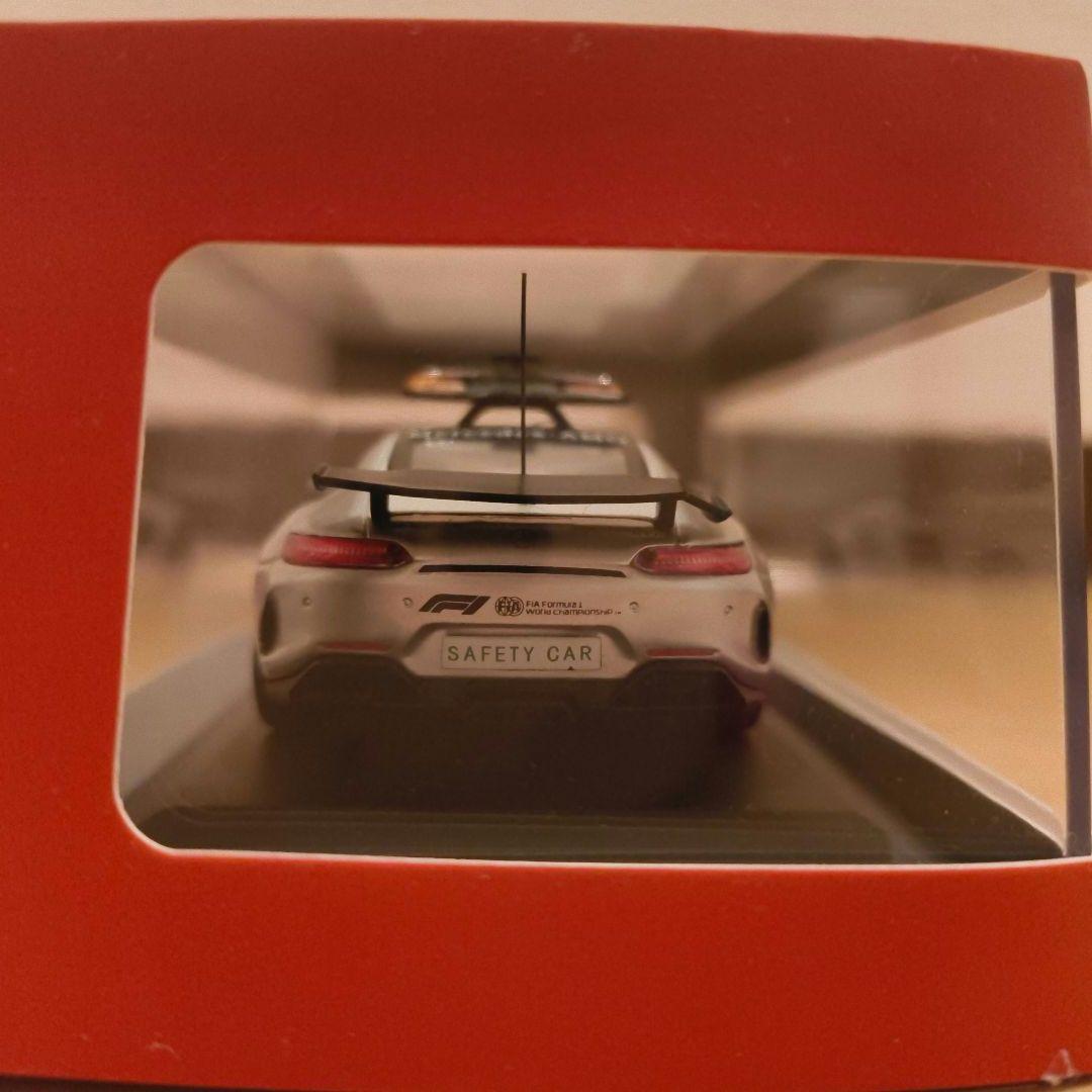 訳あり】CMR 1/43 メルセデス ベンツ セーフティーカー シルバー