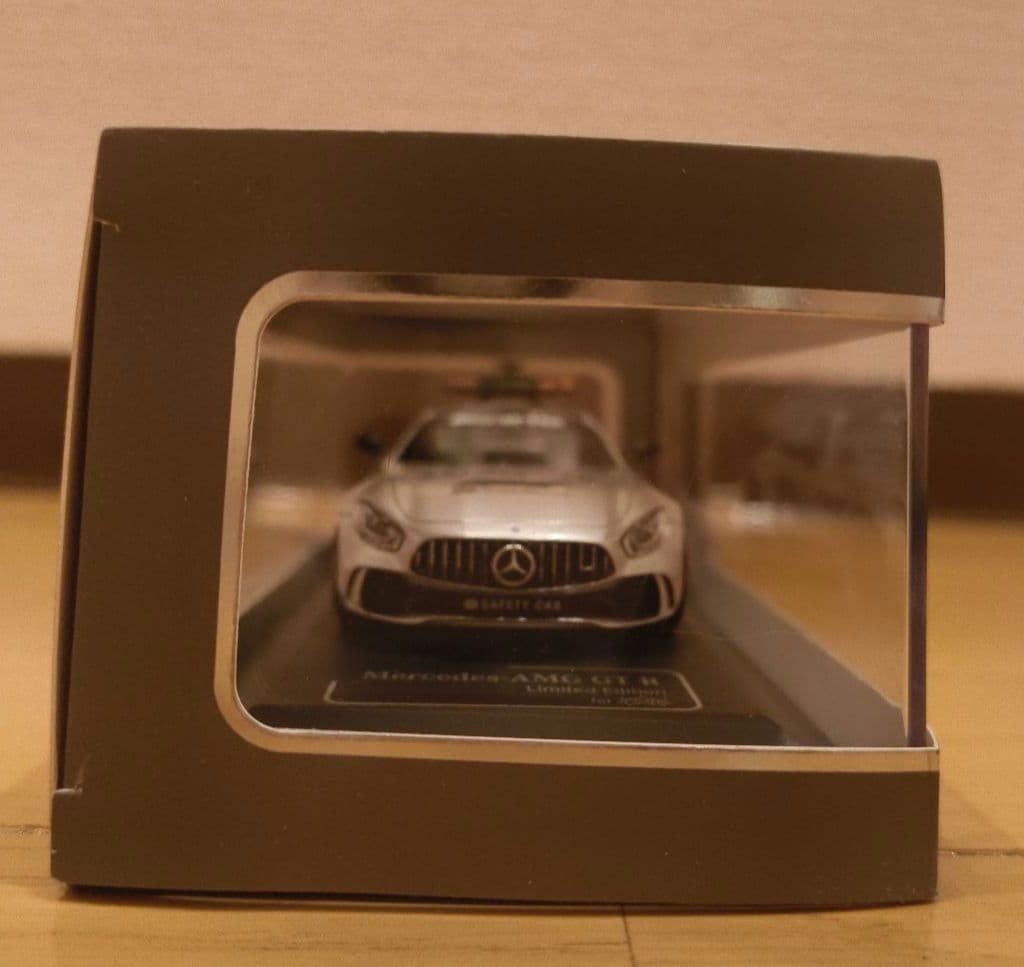 訳あり】CMR 1/43 メルセデス ベンツ セーフティーカー シルバー