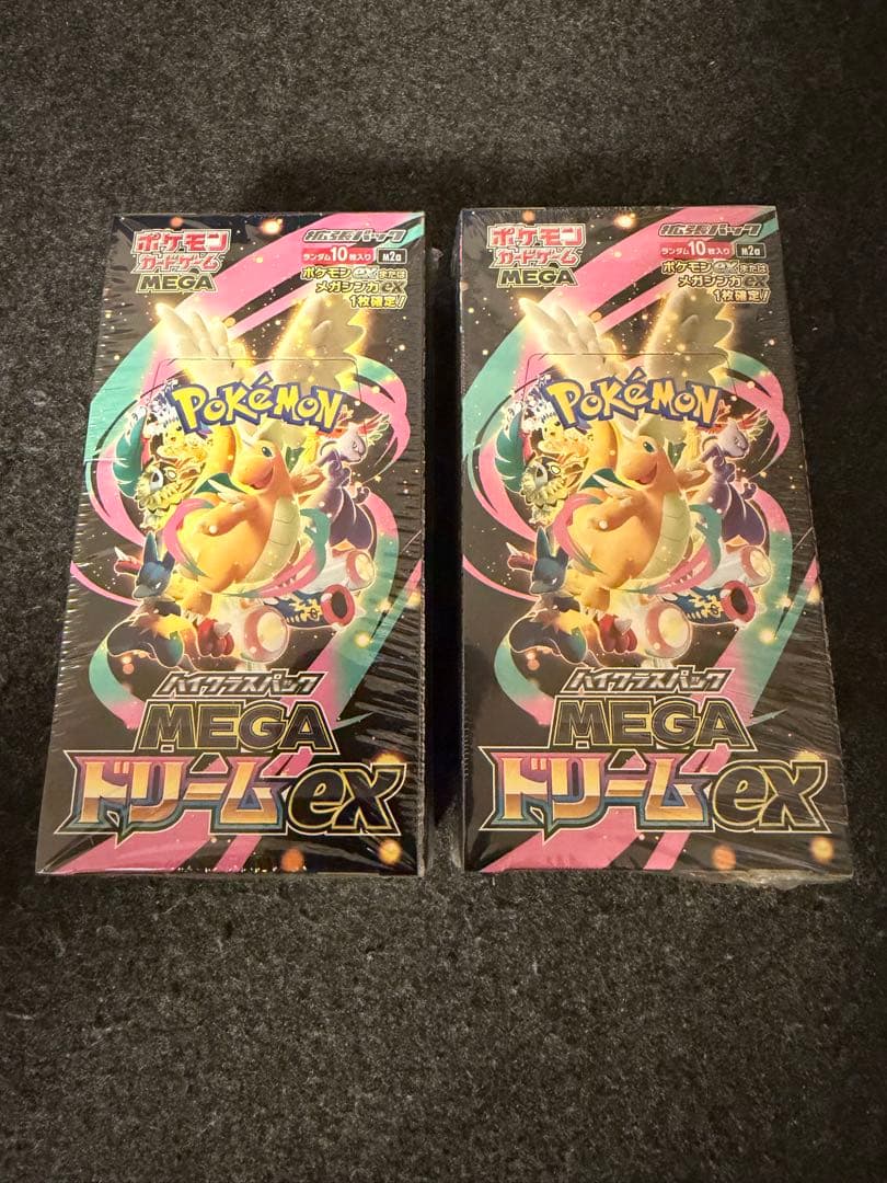 MEGAドリームex 【2BOX シュリンク付き未開封】 ポケモンカード - メルカリ