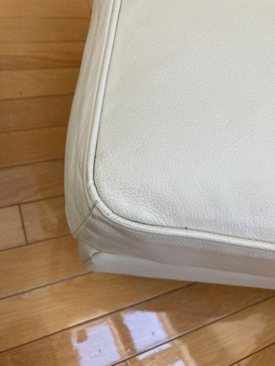 KEYUCA ケユカ オットマン 天然木 皮革 組替 カウチ 本物