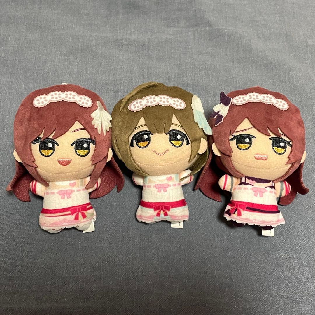 シャニマス ちびぐるみ アルストロメリア 大崎甜花 大崎甘奈 桑山千雪