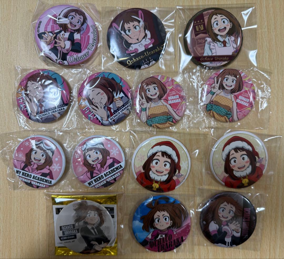 僕のヒーローアカデミア ヒロアカ 麗日お茶子 缶バッジ - メルカリ