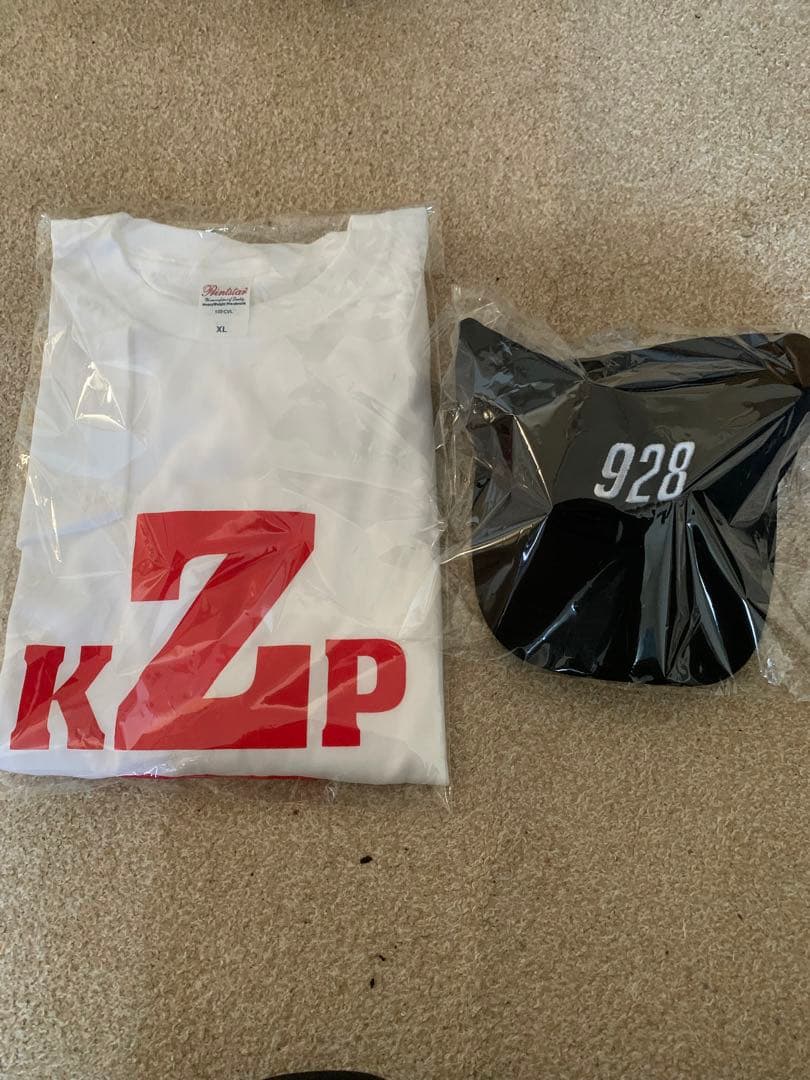 くずパチ 公式グッズ キャップとロングTシャツセット - メルカリ