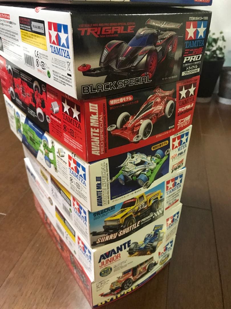 ミニ四駆7台セット （限定キット含）送料込み - メルカリ