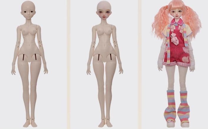 AX113 BJD 1/4 ドール本体 Candy 球体関節人形 ハンドメイド | Shop at