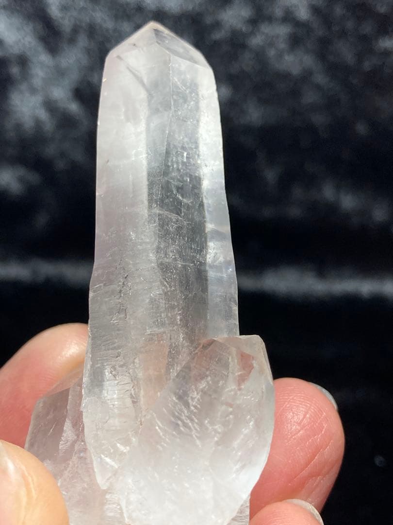 ヒマラヤ水晶 ネパール マカルー産 天然石 パワーストーン 高品質 高透明度 高品質]ネパール/マカルー産ヒマラヤ水晶原石（ナチュラルポイント