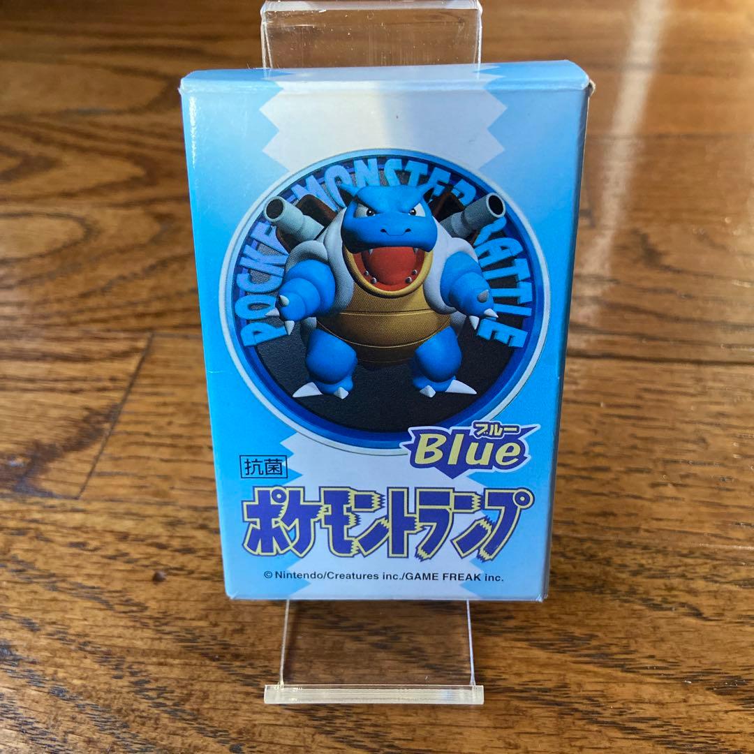 未開封】ポケットモンスター 青 トランプ ポケモン 任天堂 カメックス 初代