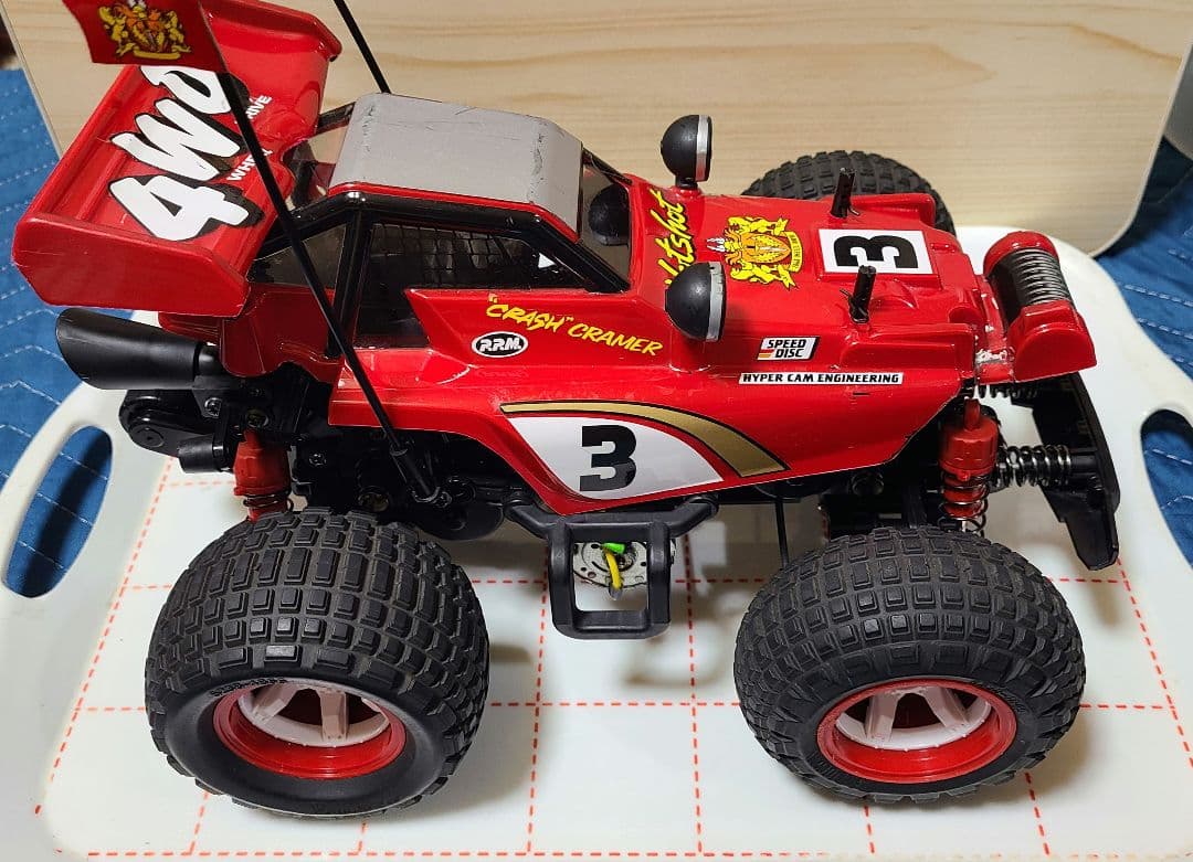 タミヤ　GF01CB　コミカルホットショット タミヤ 電動RCカーシリーズ 1/10RC コミカル ホットショット (GF-01CB