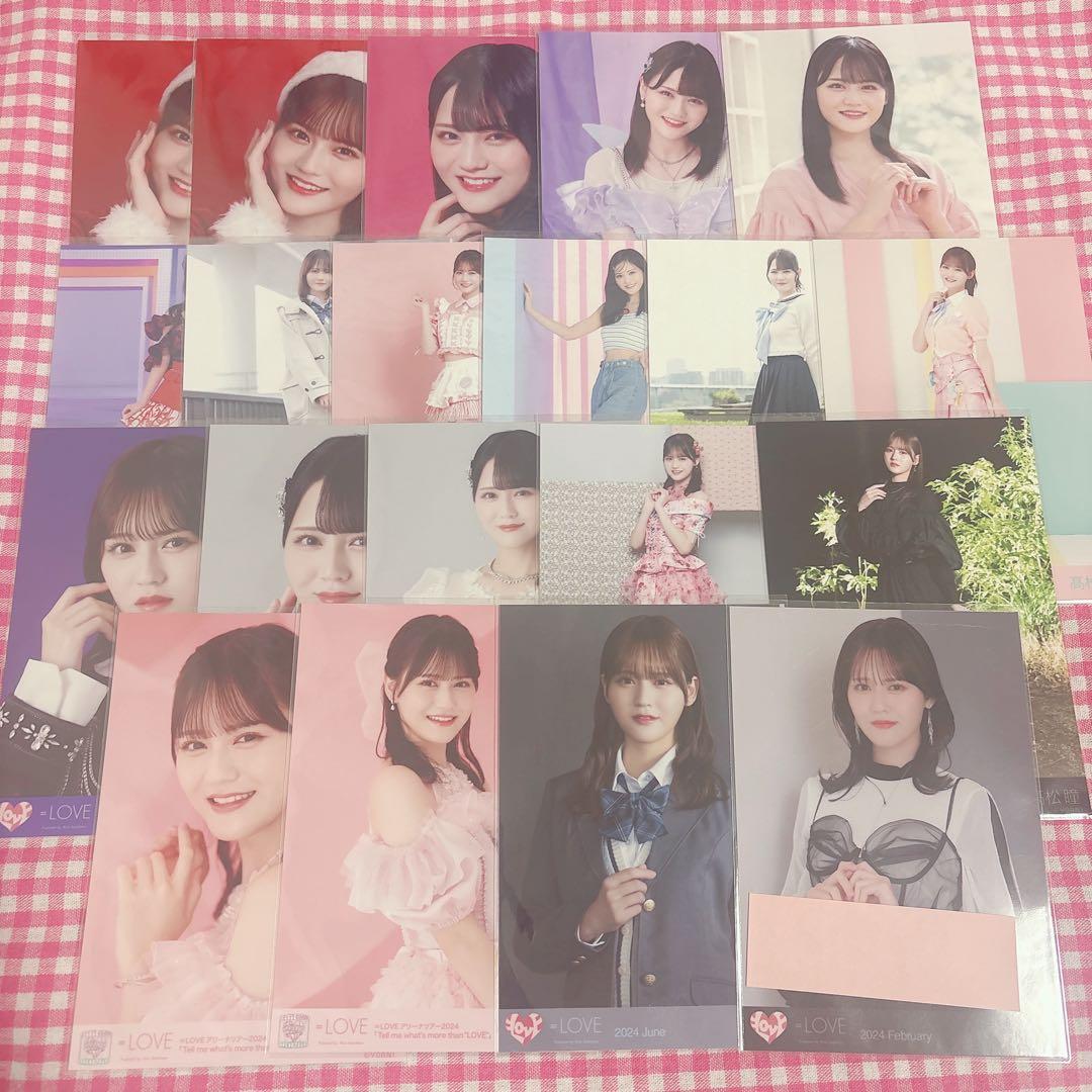 LOVE 髙松瞳 まとめ売り 生写真 - メルカリ