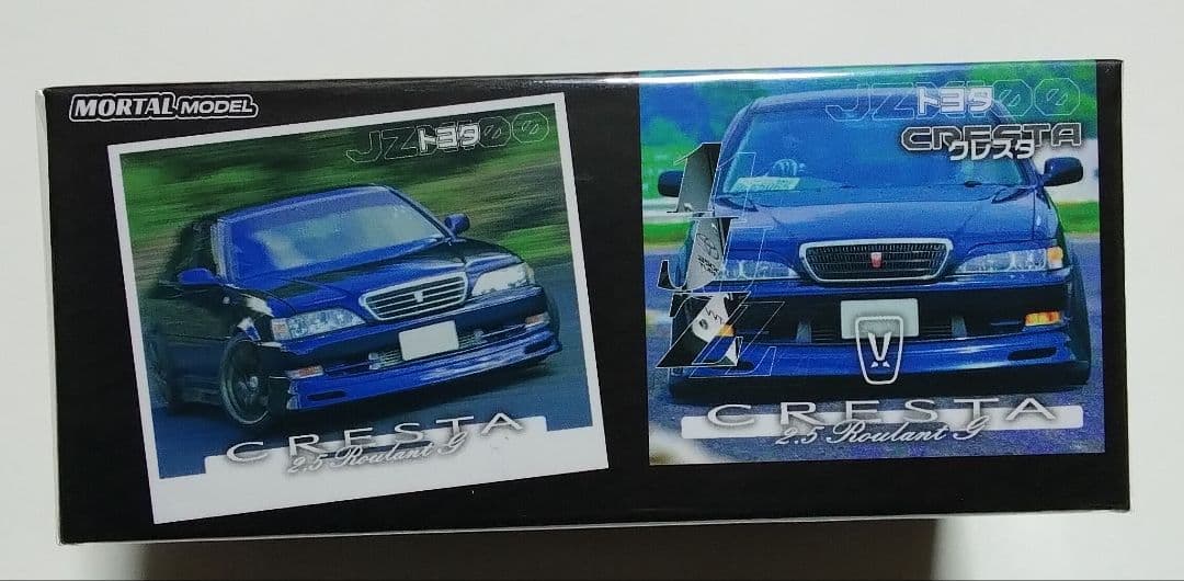 MORTAL MODEL 1/64 トヨタ クレスタ パールブルー JZX100 - メルカリ