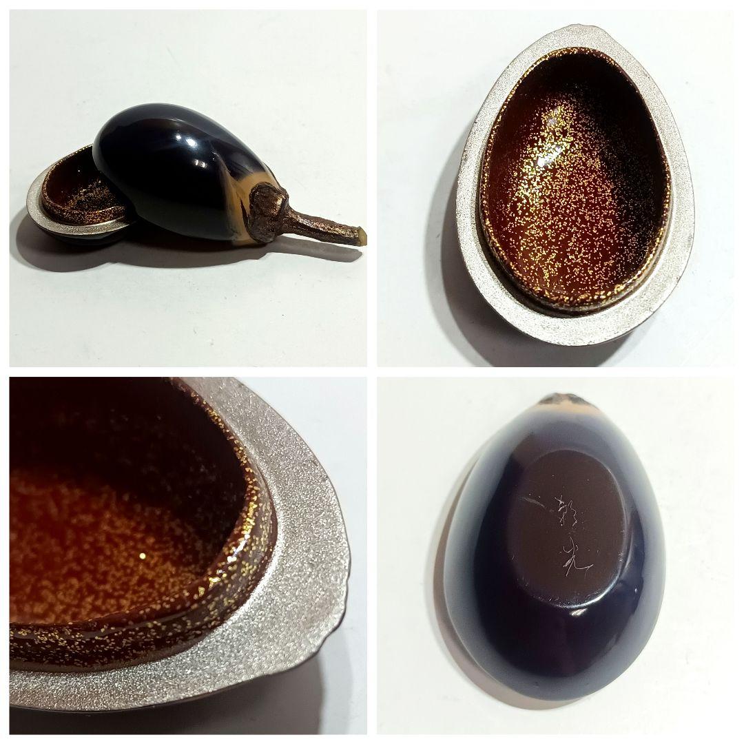 美品】西塚朝光 茄子香合 漆工芸 輪島塗 共箱 - メルカリ