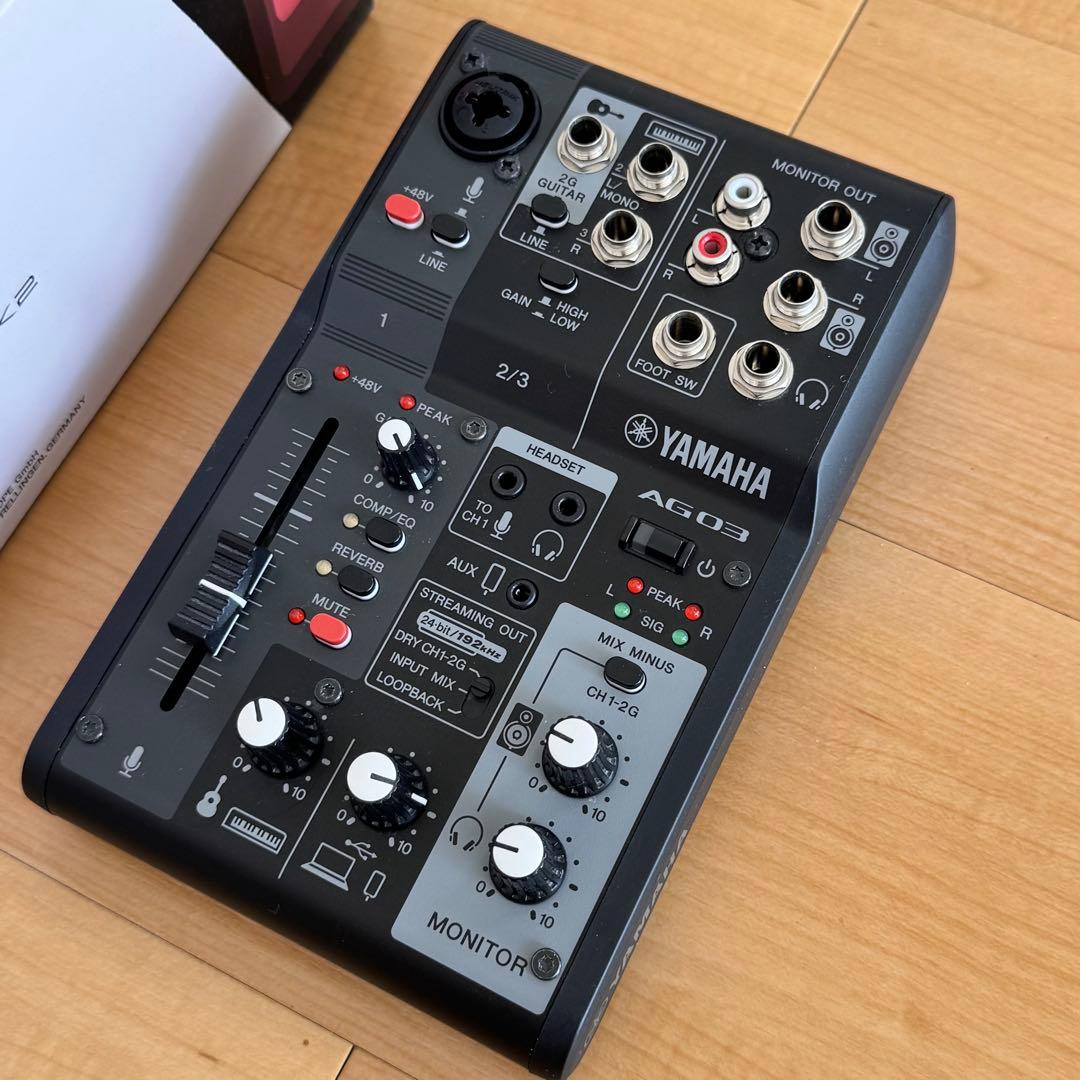 【美品】ヤマハ AG03 MK2 オーディオインターフェイス　AG03MK2 ヤマハ | AG03MK2 - AG Series - 概要
