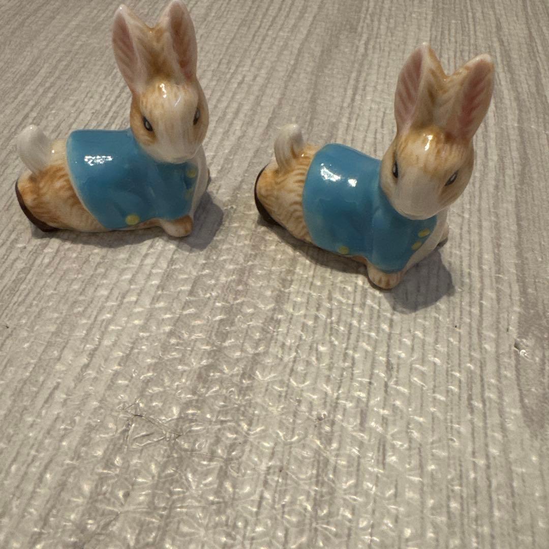 ピーターラビット 箸置き 2個セット 2000年製 PETER RABBIT - メルカリ