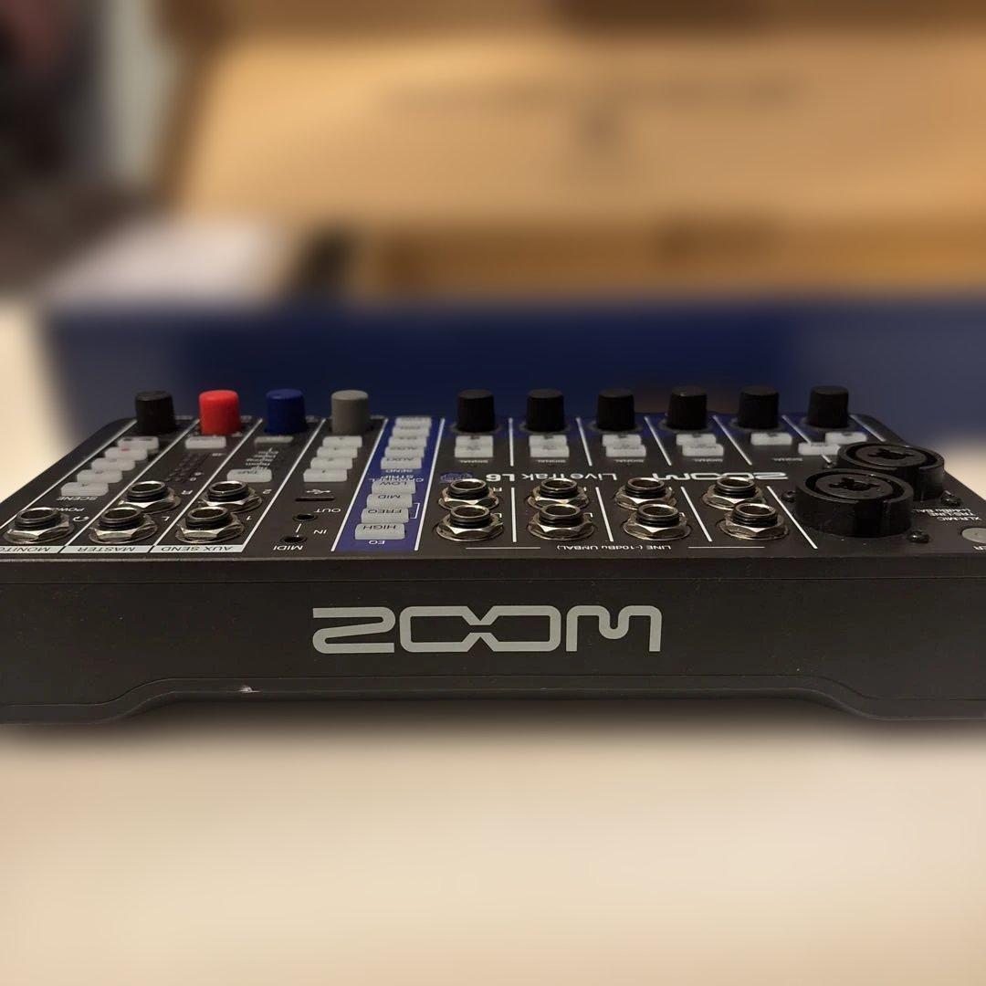 即配送・箱あり】ZOOM LiveTrak L6 デジタルミキサー付属品あり - メルカリ