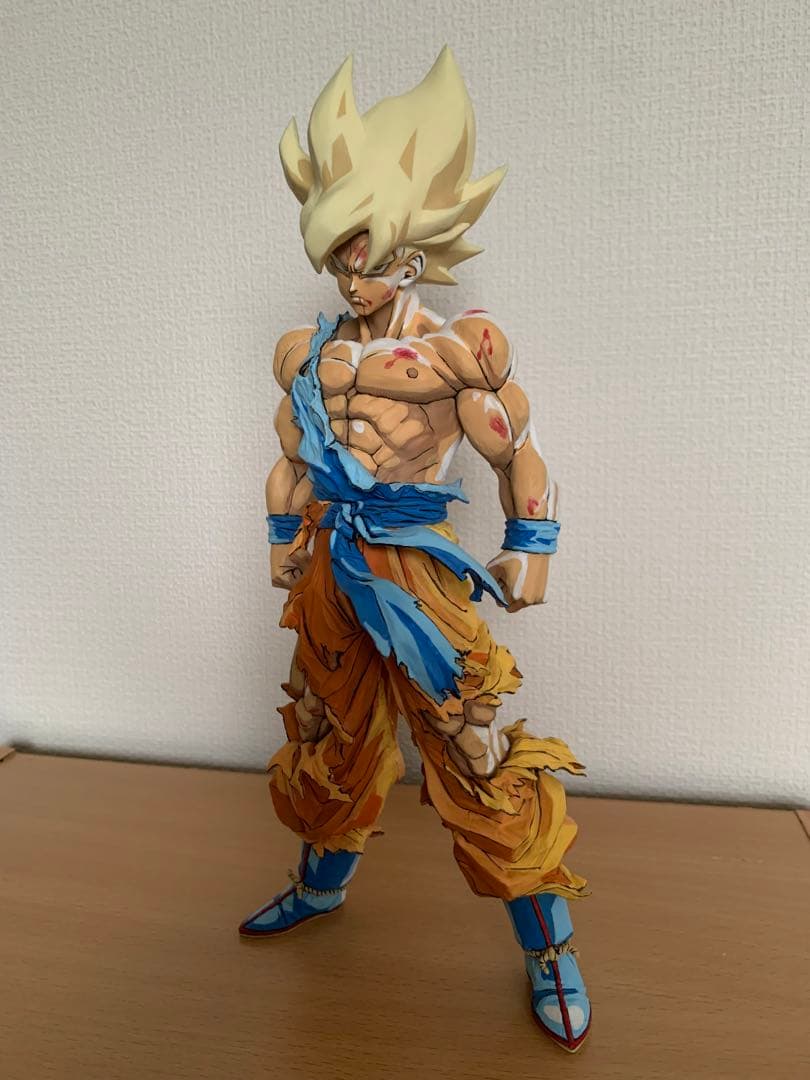 一番くじドラゴンボールVSオムニバスC賞超サイヤ人孫悟空フィギュア　リペイント品 一番くじ ドラゴンボール VSオムニバスBRAVE C賞 超サイヤ人孫悟空