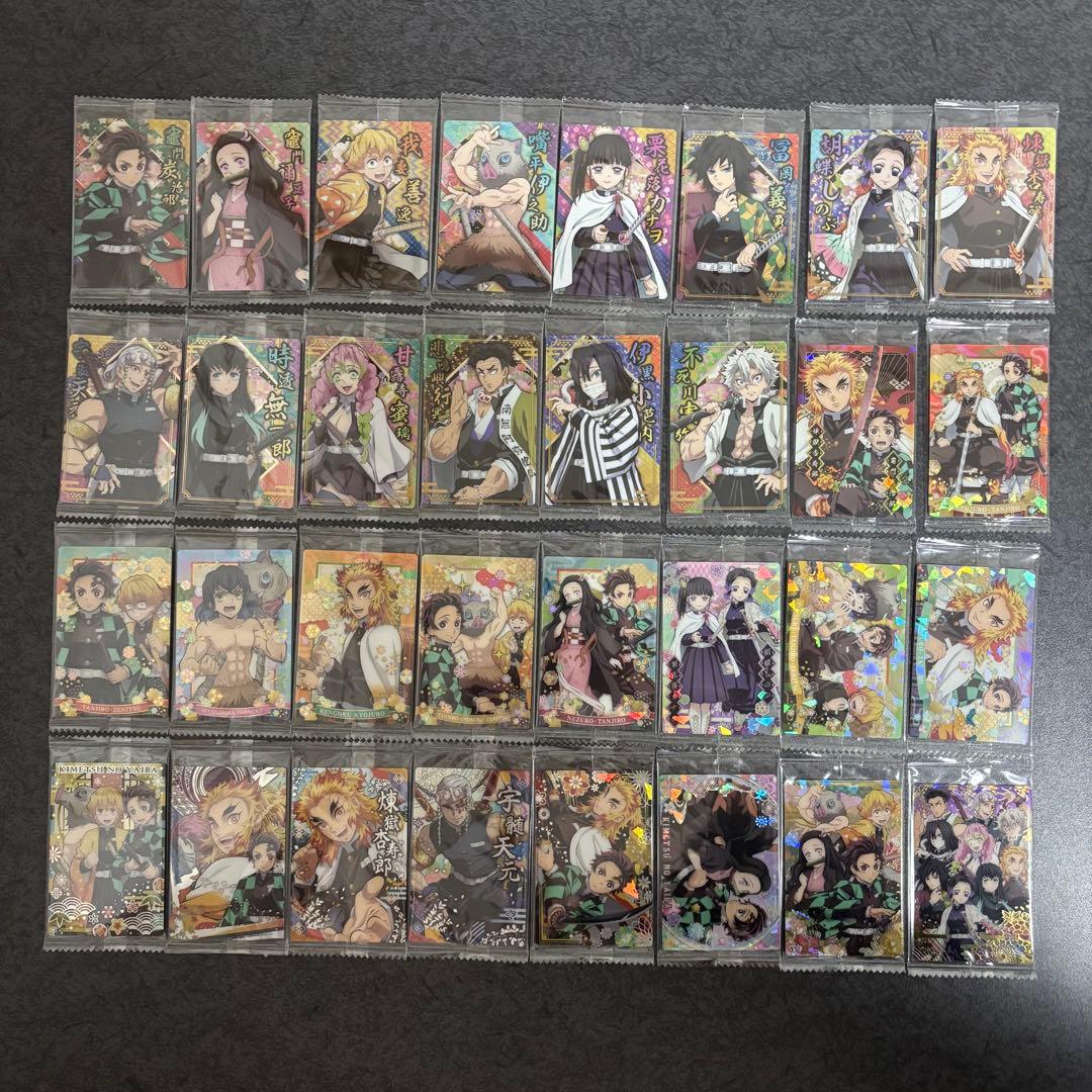 鬼滅の刃　ウエハース5 カード　全32種　コンプリートセット 鬼滅の刃 ウエハース5 カード全32種 フルコンプリートセット｜Yahoo