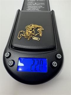 《美品/日本製18金》K18ゴールドチェーンネックレス2.2g