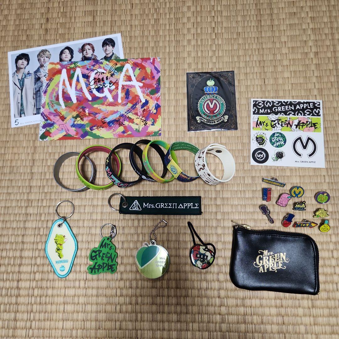 期間限定販売】Mrs. GREEN APPLE グッズ まとめ売り バラ売り可 - メルカリ