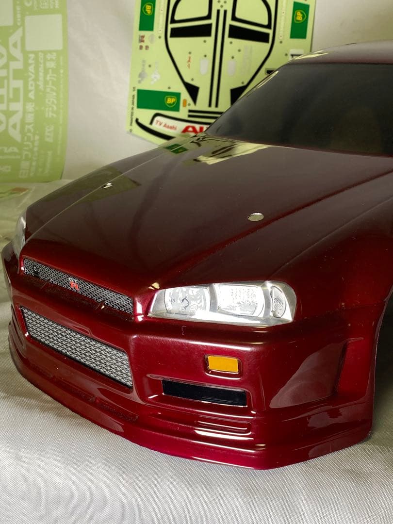 2607❣️ KYOSHO GT-R ボディ R34 - メルカリ