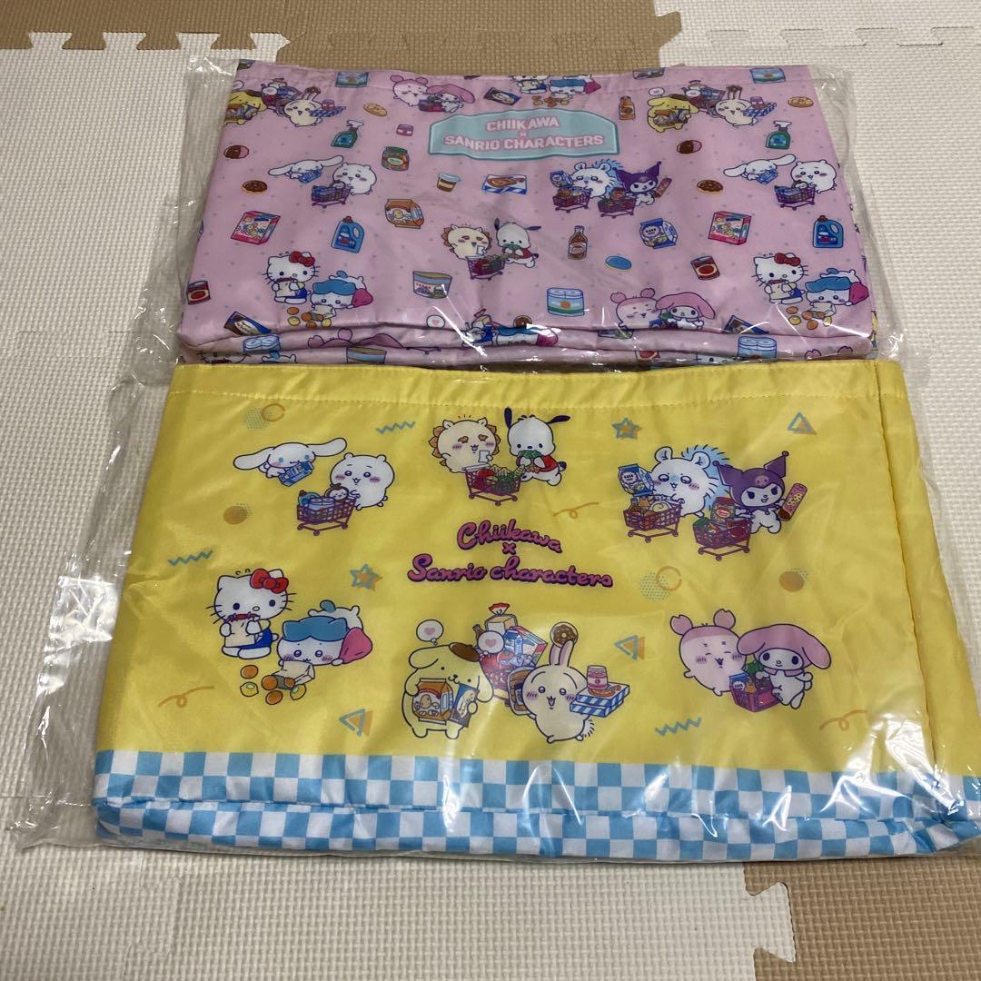 ちいかわ×サンリオキャラクターズ レジかごバッグ 2つセット - メルカリ