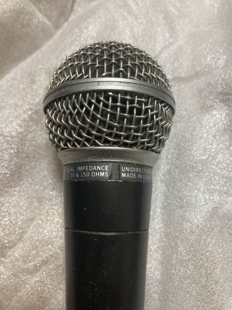 マイク SHURE SM58 ポルシェロゴ ビンテージ MADE IN USA - メルカリ