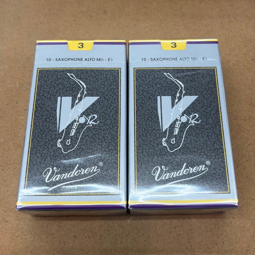 Vandoren アルトサックスリード V12 3 2箱 - メルカリ