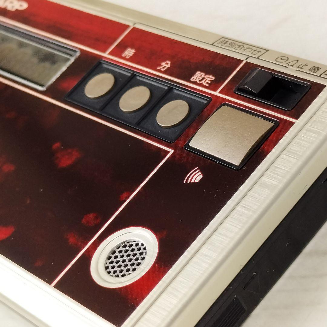 SHARP 音声時計 CT-658 エルシークオーツ稼働品 - メルカリ