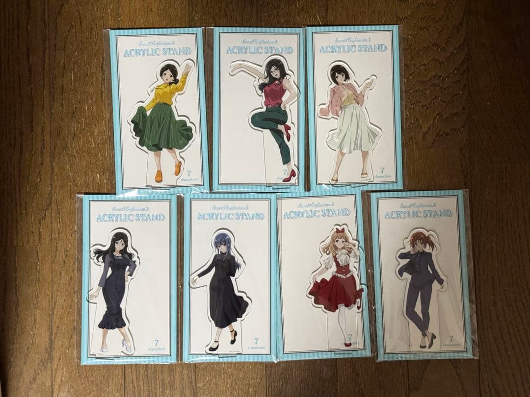 響け！ユーフォニアム3 卒業生 アクリルスタンド 7種 コンプリート