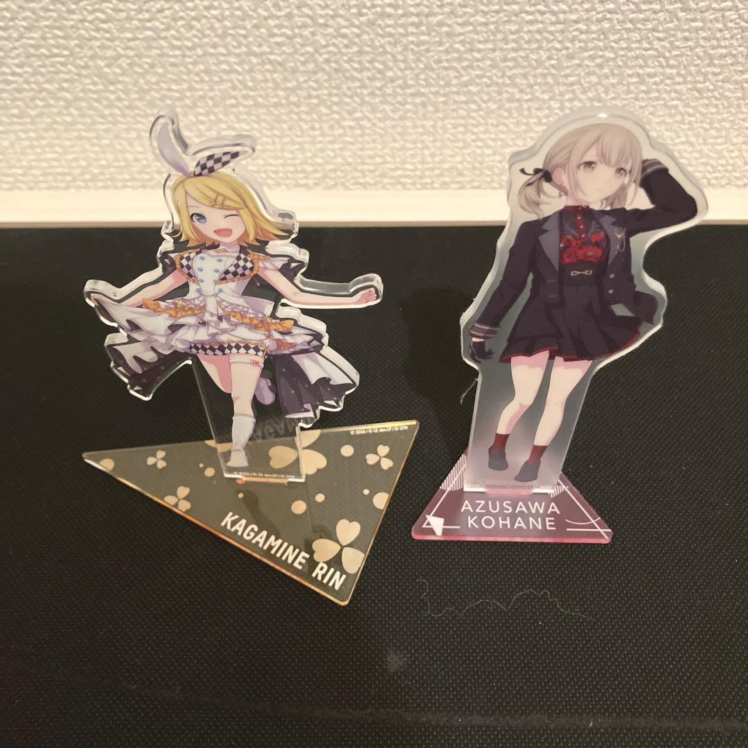 バラ売り可】プロセカ 鏡音リン、小豆沢こはね アクリルスタンド