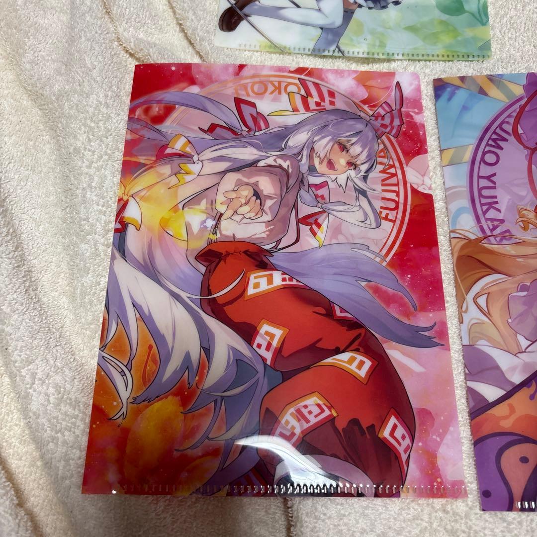 東方Project クリアファイル 5枚セット - メルカリ