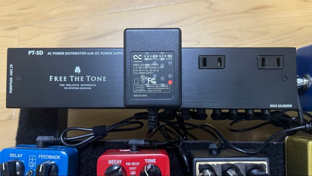 エフェクターボート(ギター用) 組み込み済み セット - メルカリ
