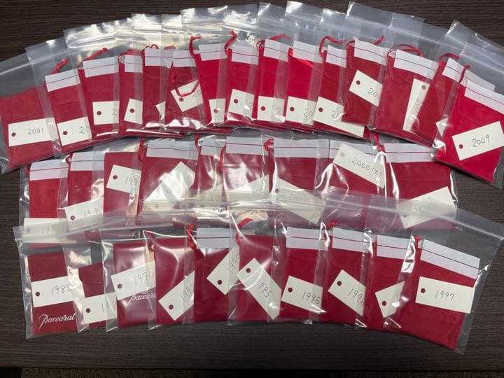 Baccarat バカラ オーナメント 13個 バラ売り可 - メルカリ