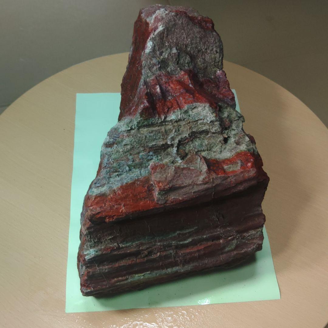 天然石　赤石　佐渡の赤石　赤玉石 パワーストーン　18.5kg　遺品整理yori
