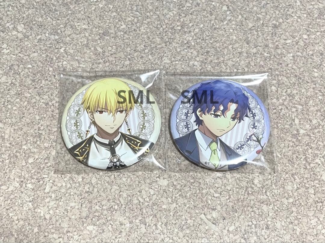 Fate ufotable カフェ フィナーレ 缶バッジ ギルガメッシュ 慎二