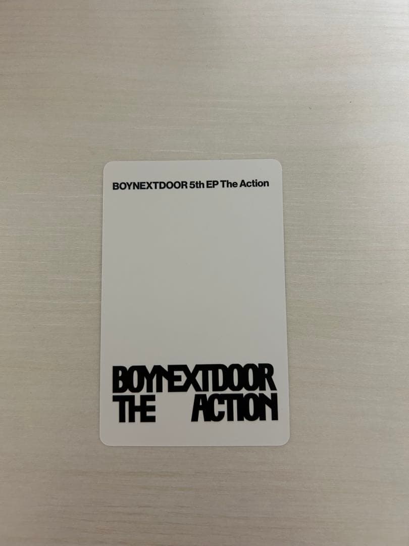 BOYNEXTDOOR ボネクド The Action ユニバ ソンホ - メルカリ
