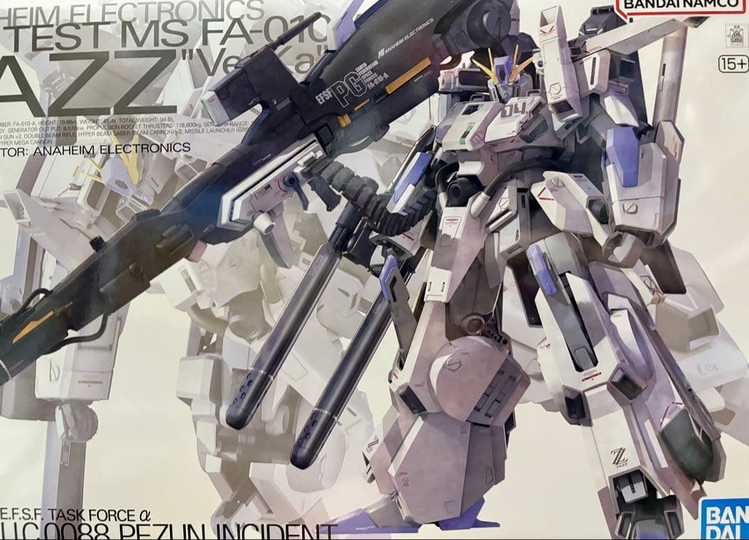 MG 1/100 FAZZ Ver.Ka ガンダム ガンプラ センチネル MG 1/100 FAZZ Ver.Ka｜バンダイ ホビーサイト